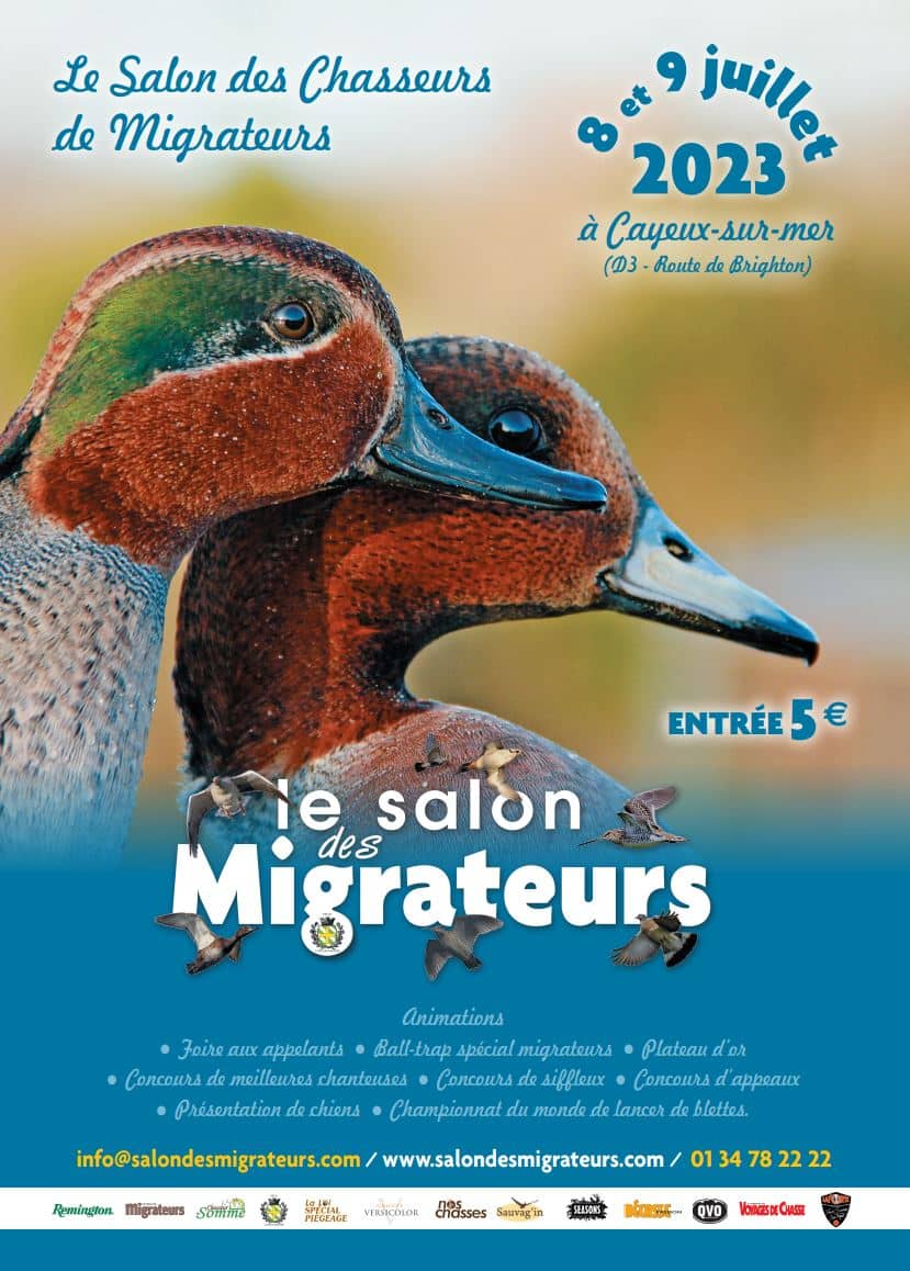 Salon des migrateurs 7 et 8 juillet 2023